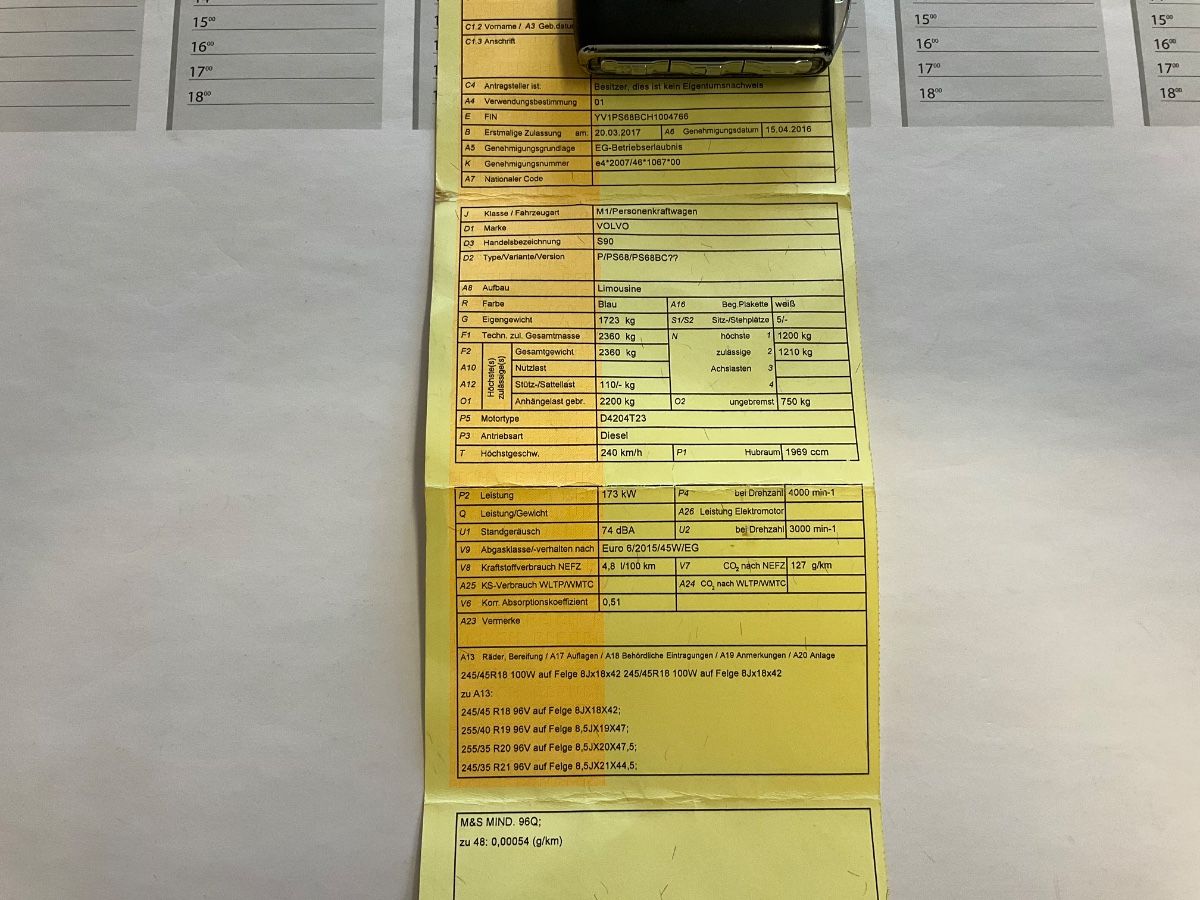 Volvo S90 d'occasion