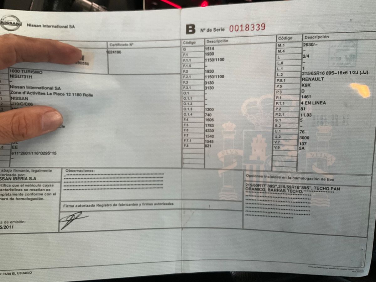 Nissan Qashqai 1.5 Turbodiesel Acenta