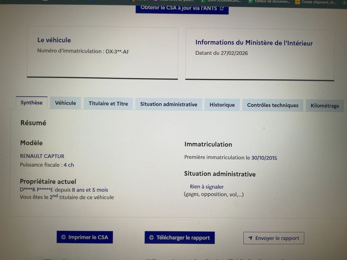 Renault Captur d'occasion