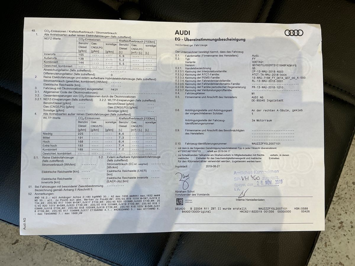 Audi Q5 40 TDI quattro Sport