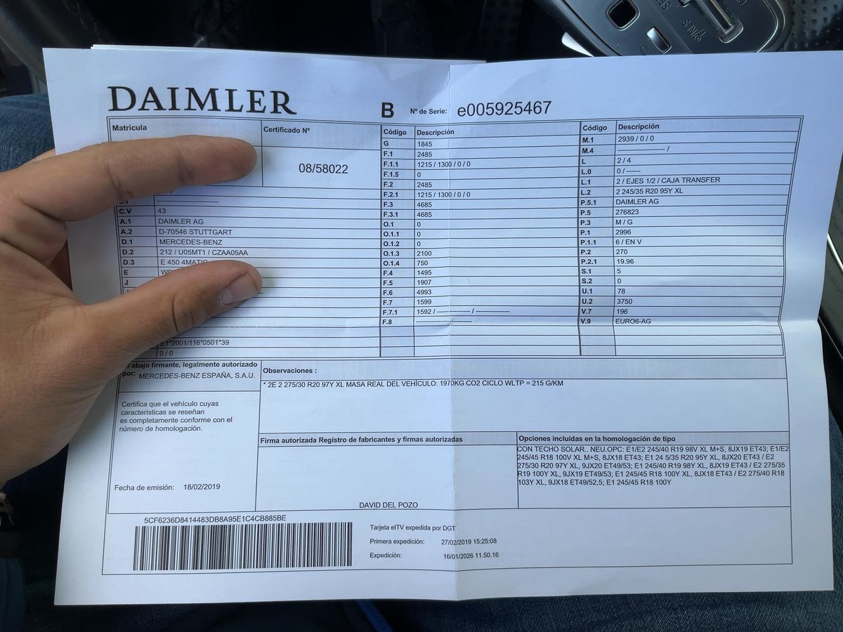 Mercedes-Benz E-Klasse d'occasion