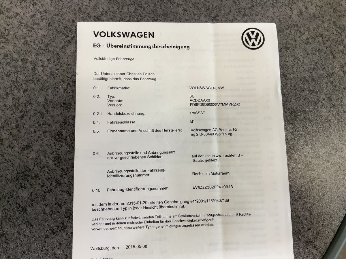 Volkswagen Passat d'occasion