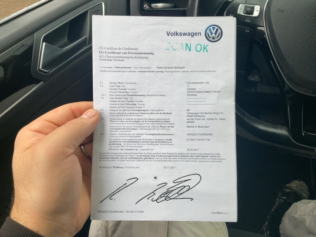 Volkswagen Touran d'occasion