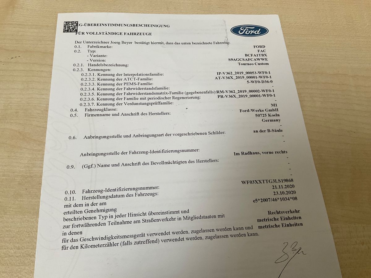 Ford Tourneo d'occasion