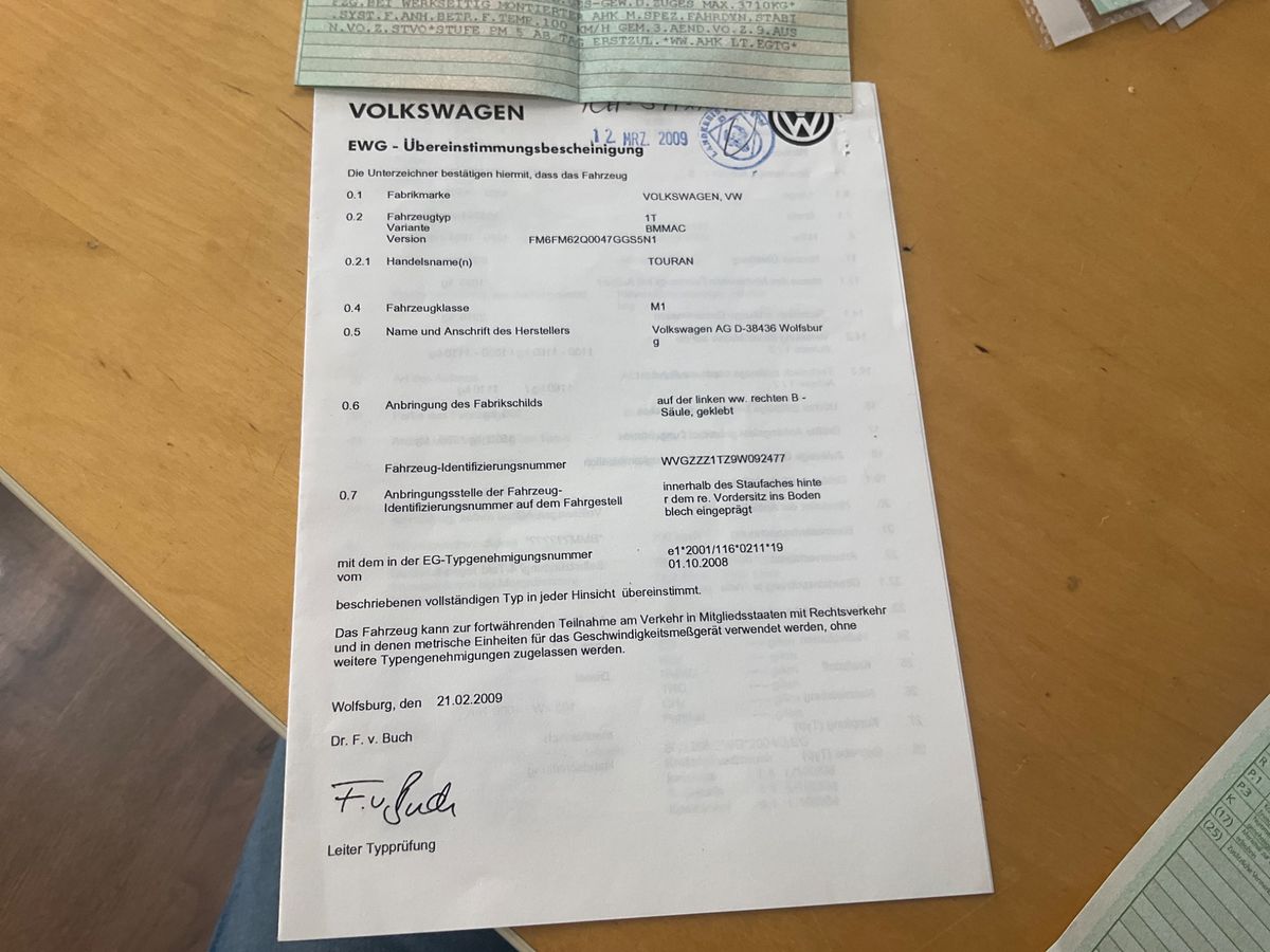 Volkswagen Touran d'occasion