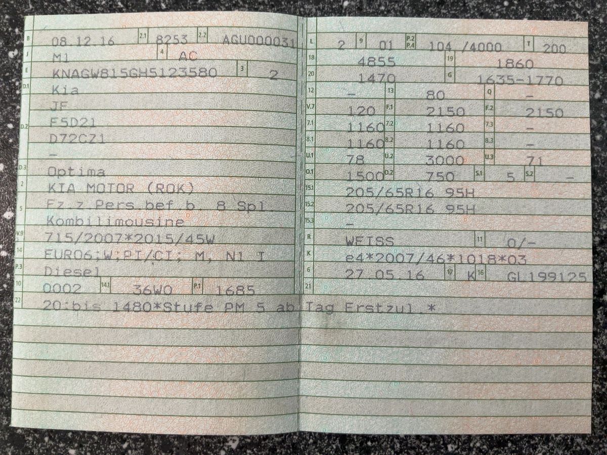 Kia Optima d'occasion