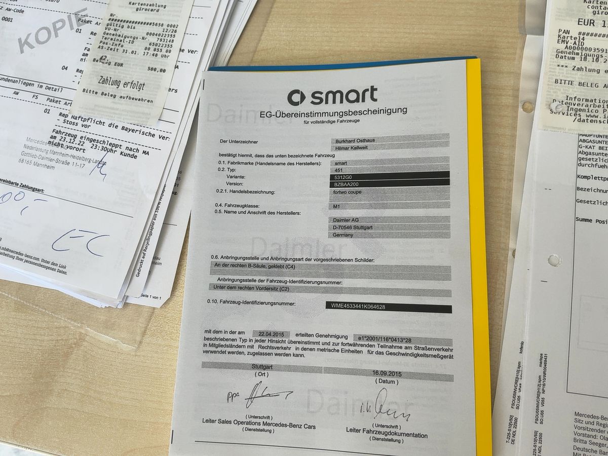Smart fortwo d'occasion