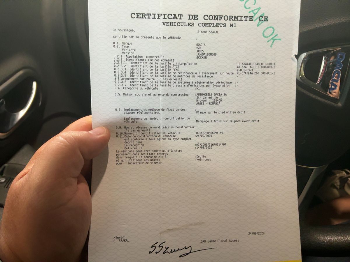 Dacia Dokker d'occasion
