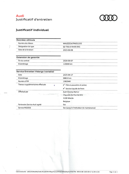 Audi Q2 30 TDI — zdjęcie 18