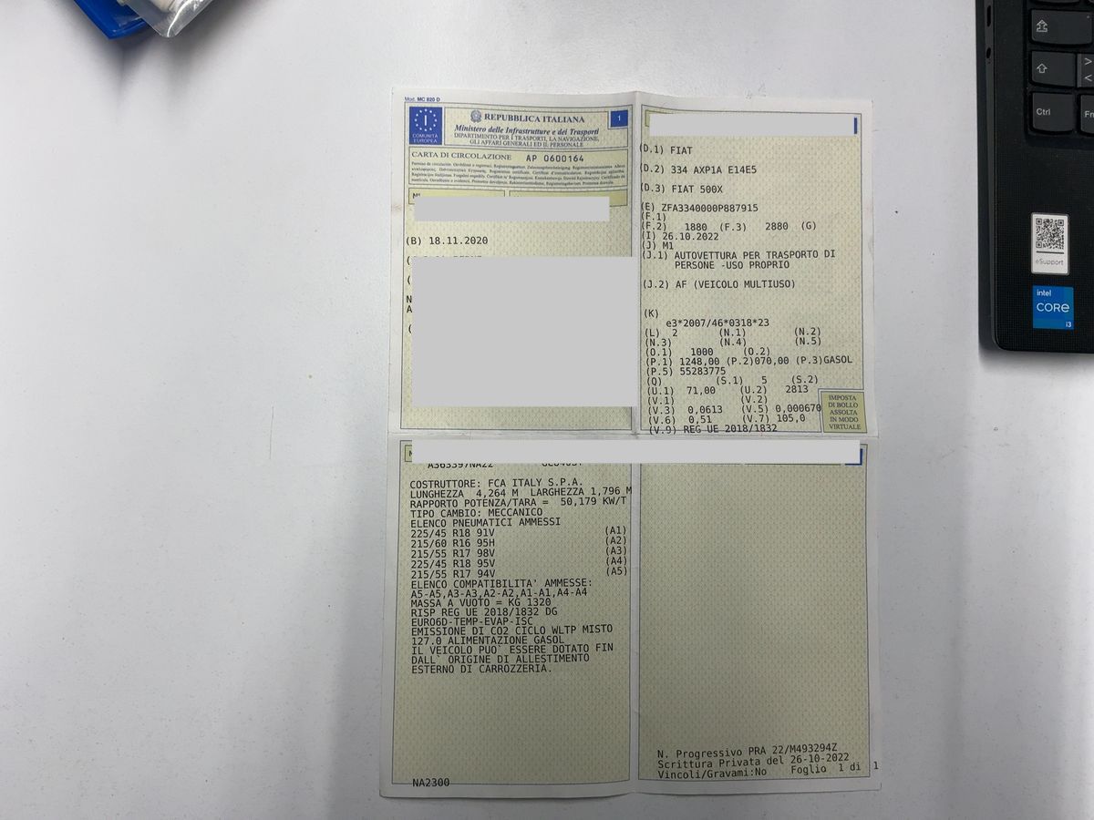 Fiat 500X d'occasion