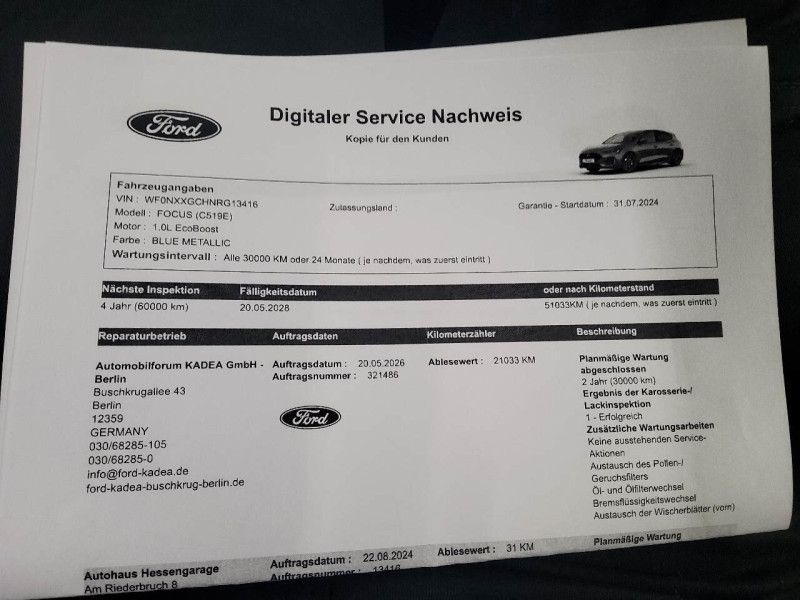 Ford Focus d'occasion