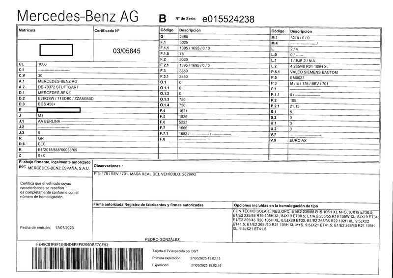 Mercedes-Benz EQS 450+ AMG Line — zdjęcie 16