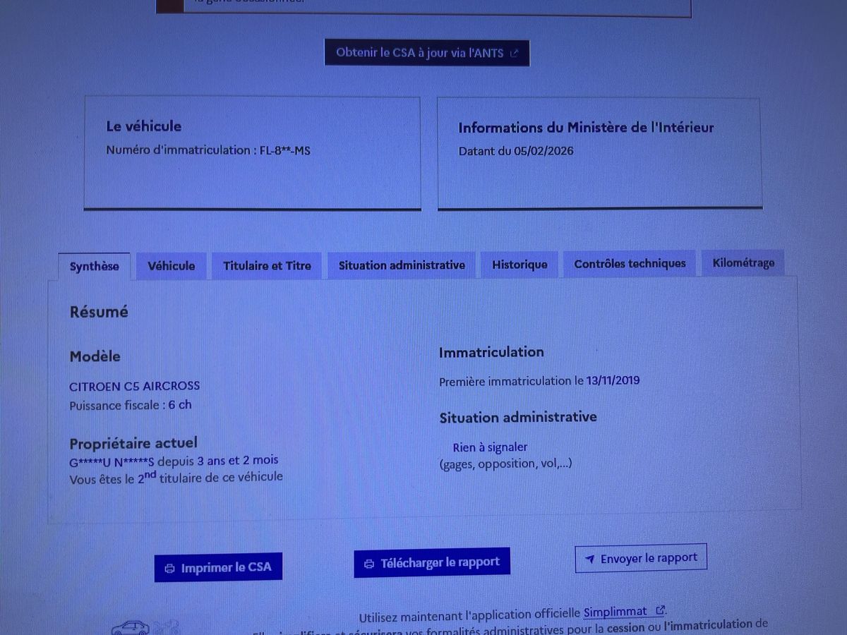 Citroen C5 d'occasion