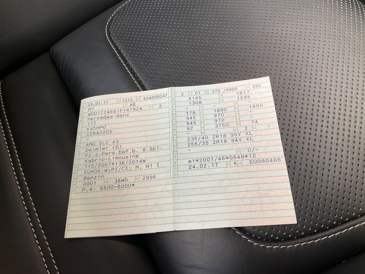 Mercedes-Benz SLC-Klasse SLC 43 AMG