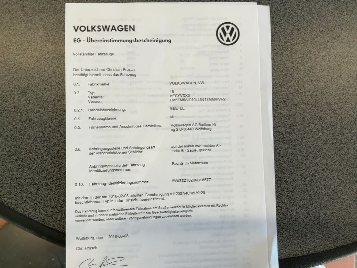 Volkswagen Beetle d'occasion
