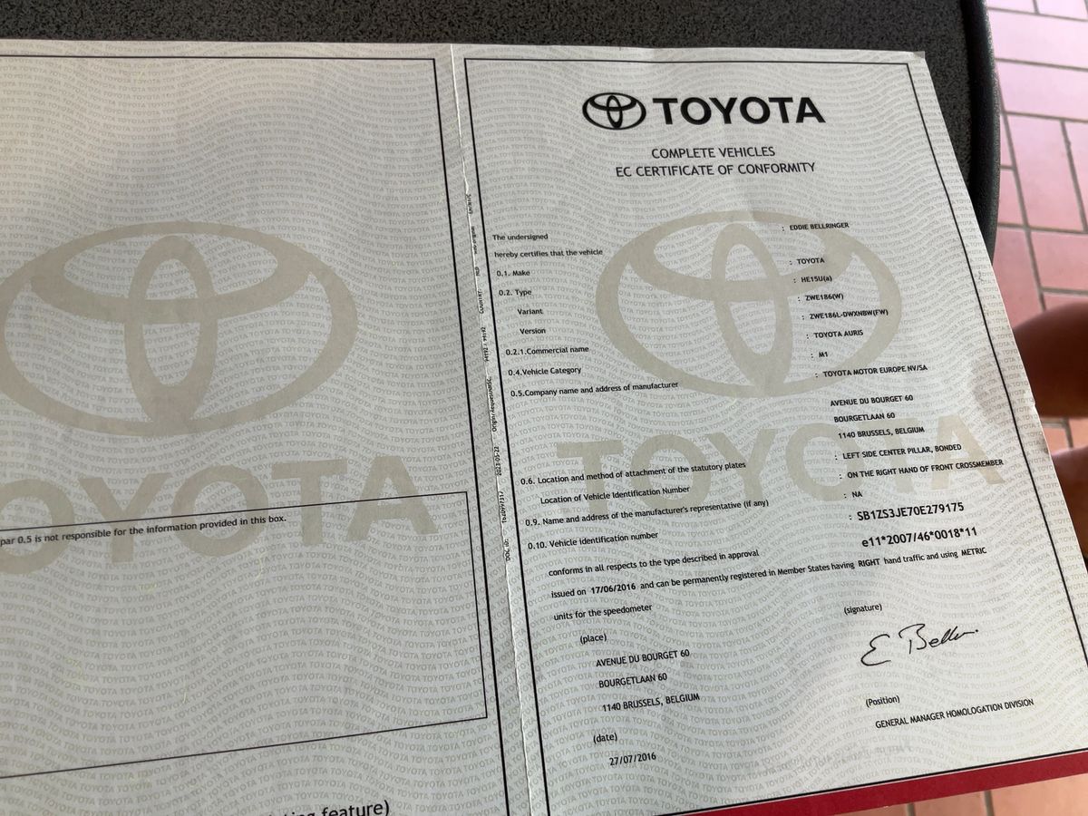 Toyota Auris d'occasion