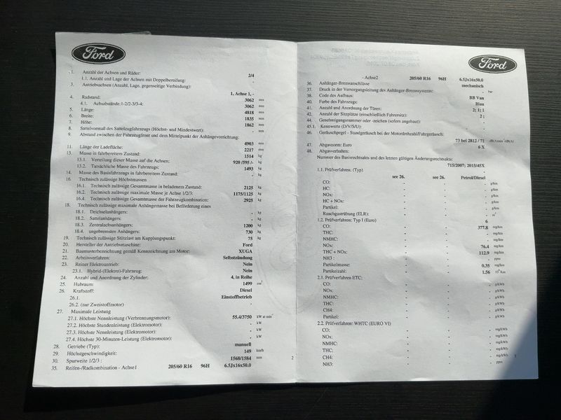 Ford Transit Connect 1.5 TDCi EcoBlue Kasten Trend — zdjęcie 16