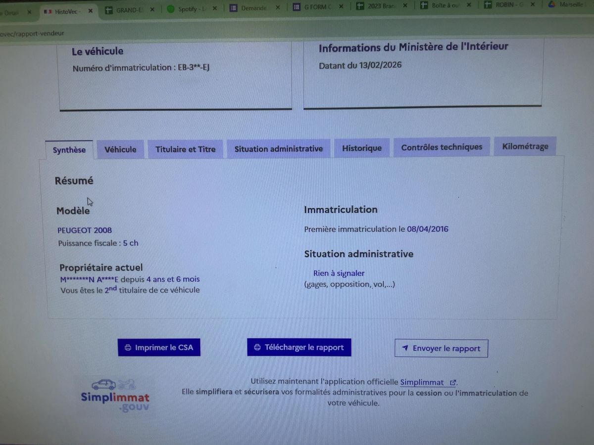 Peugeot 2008 d'occasion