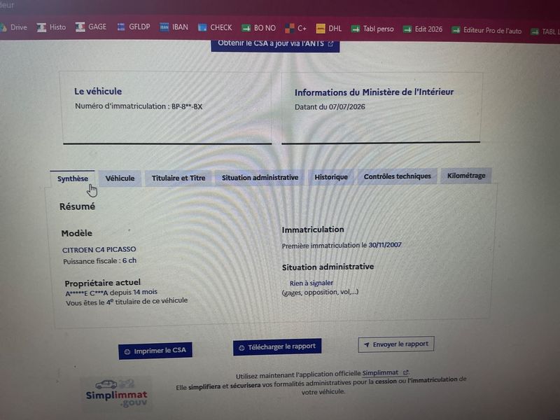 Citroen C4 Picasso 1.6 HDi Dynamique — zdjęcie 6