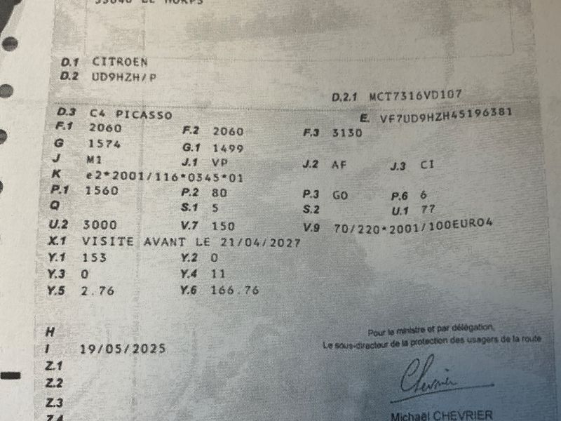 Citroen C4 Picasso 1.6 HDi Dynamique — zdjęcie 5