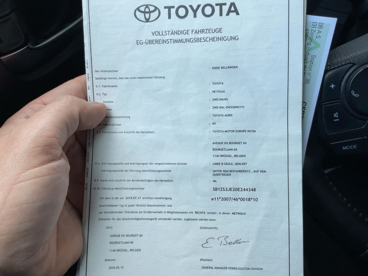 Toyota Auris d'occasion