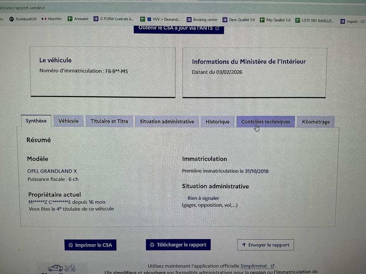 Opel Grandland d'occasion