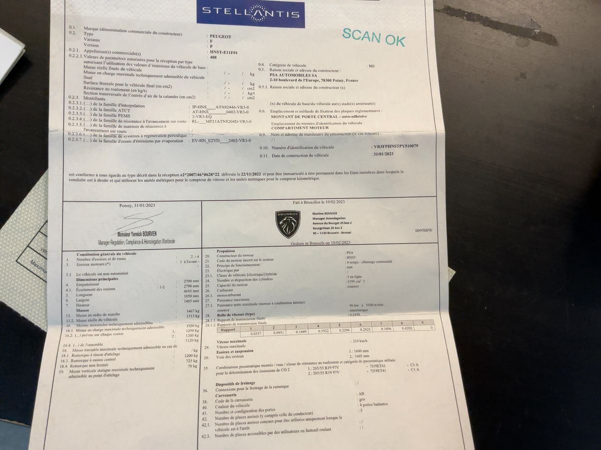 Peugeot 408 d'occasion