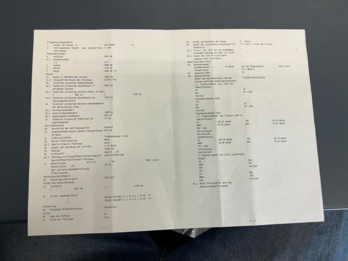 Dacia Lodgy d'occasion