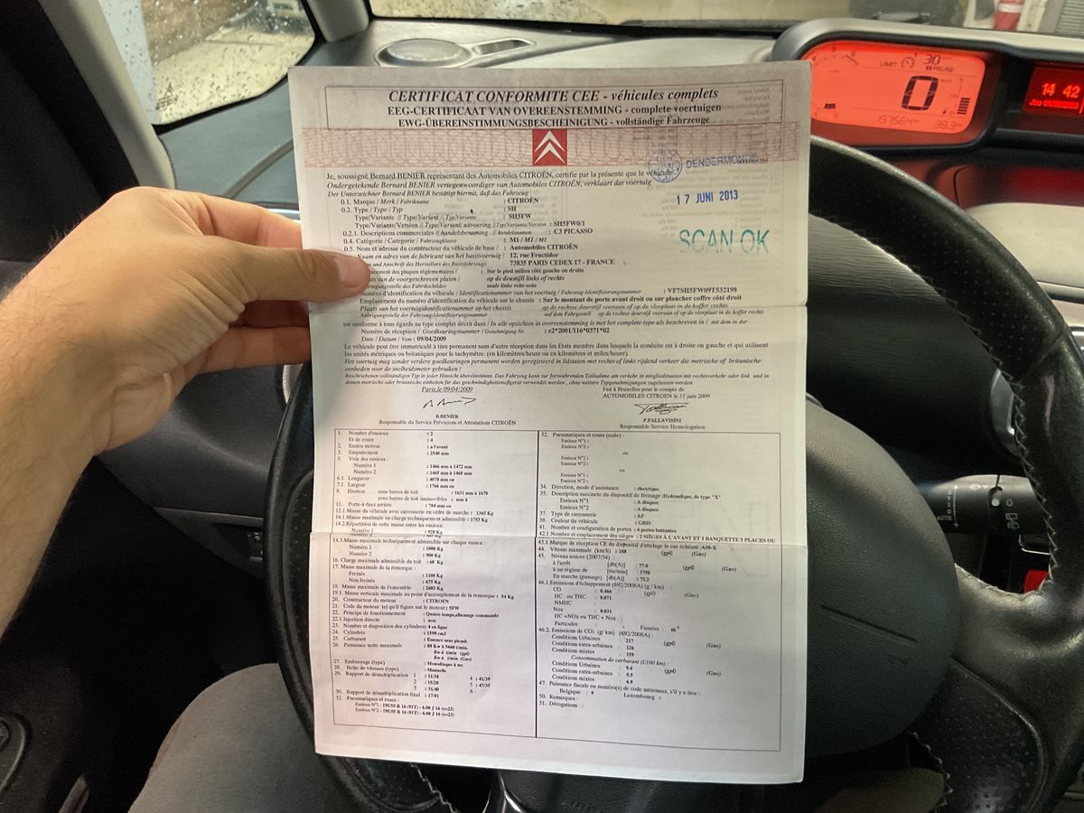 Citroen C3 Picasso 1.6 VTi Exclusive