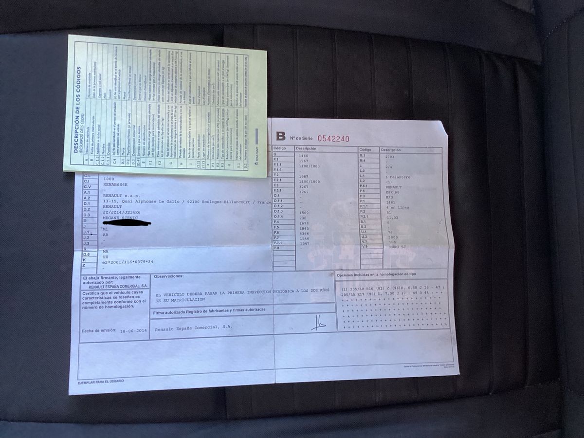 Renault Scenic d'occasion