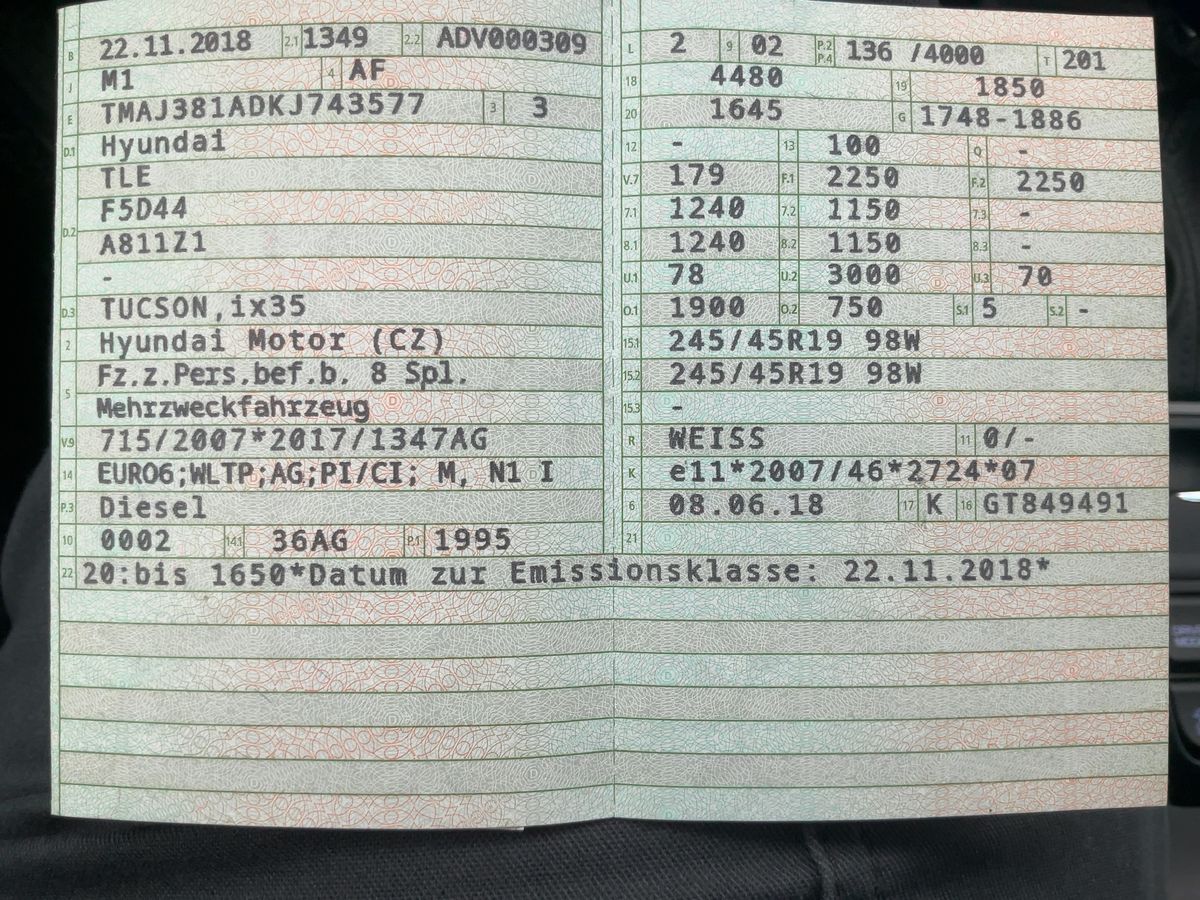 Hyundai Tucson d'occasion