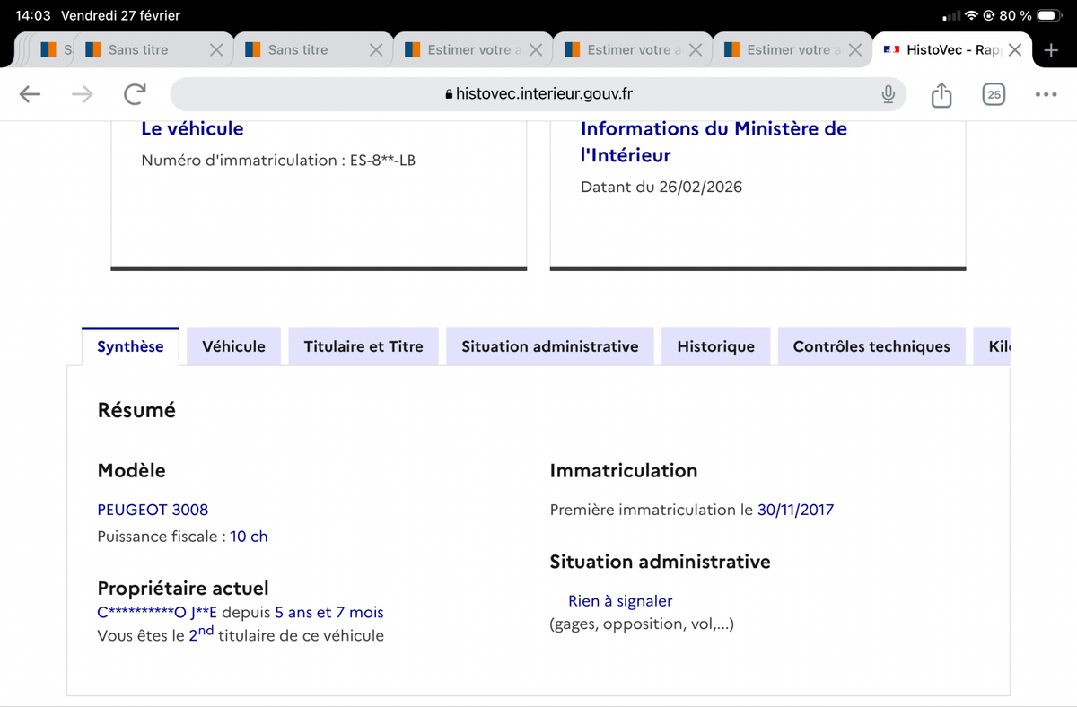Peugeot 3008 d'occasion