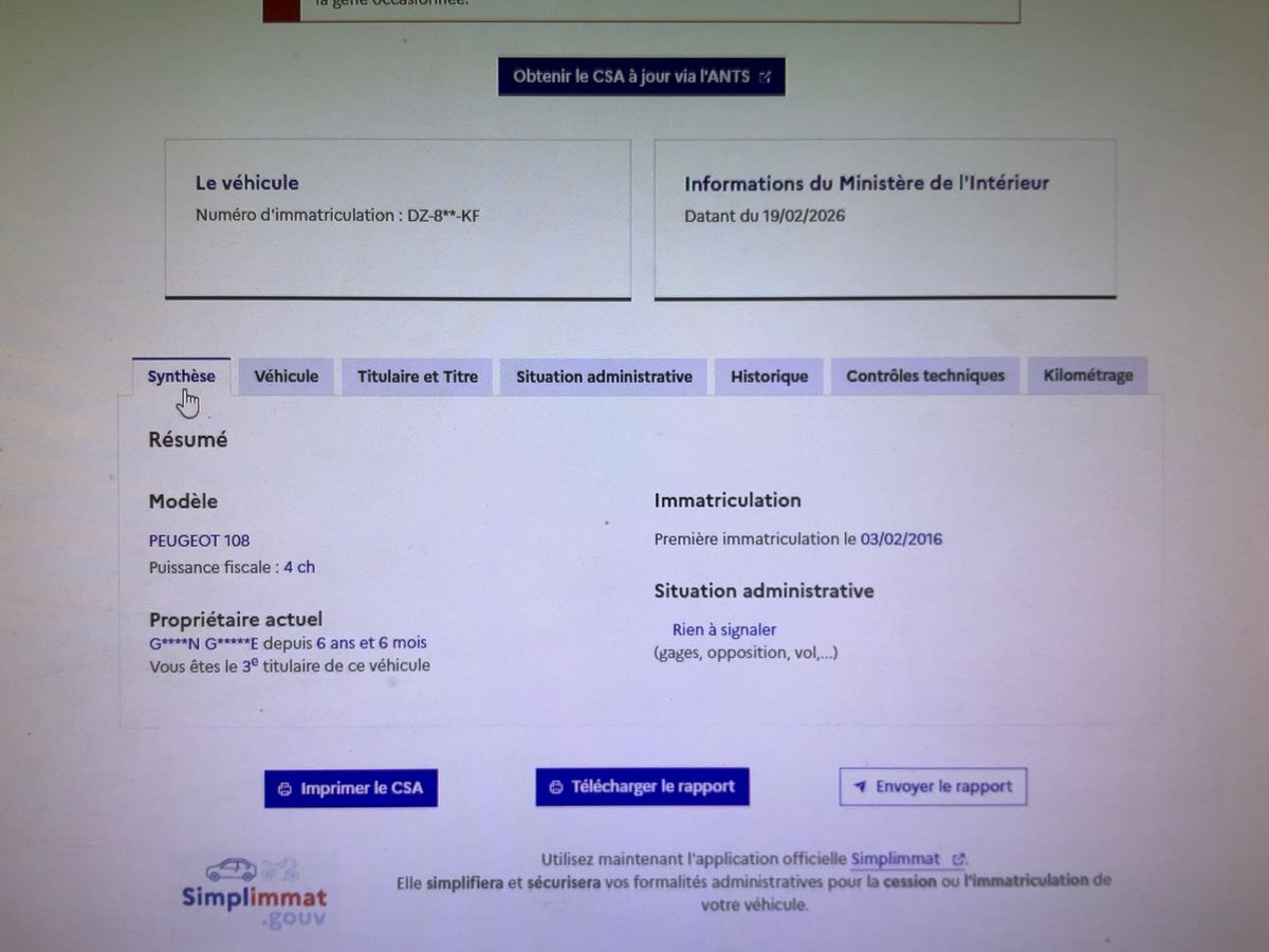 Peugeot 108 d'occasion