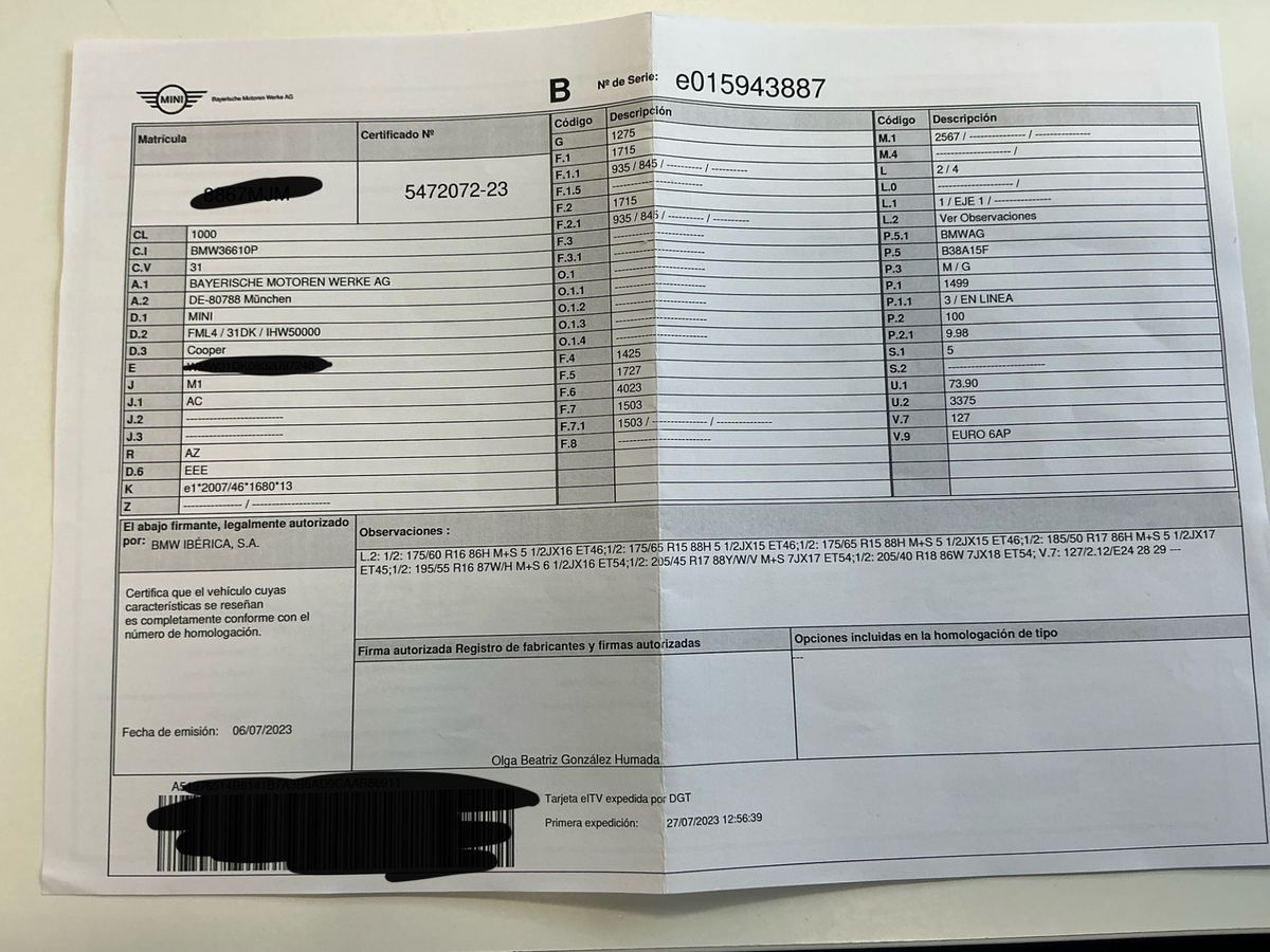 MINI Cooper d'occasion