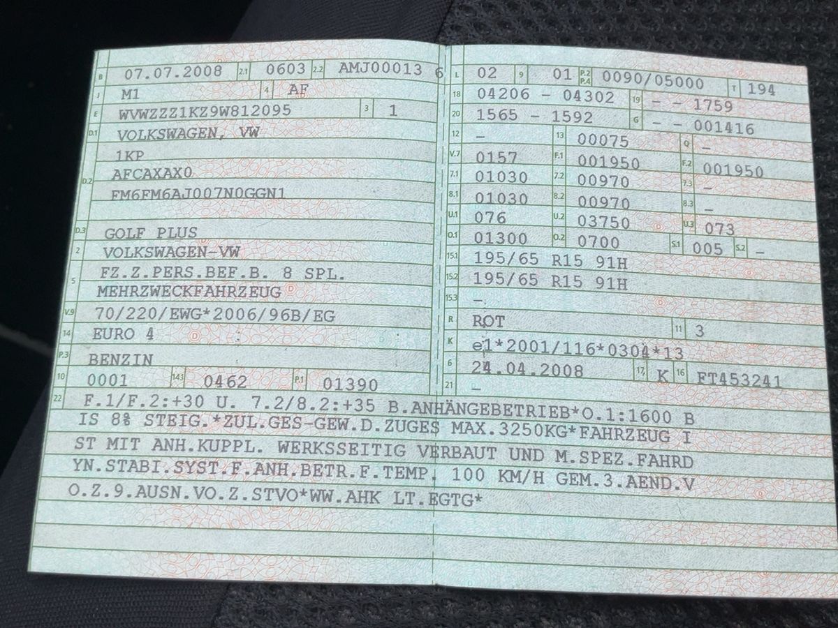 Volkswagen Golf Plus 1.4 TSI United