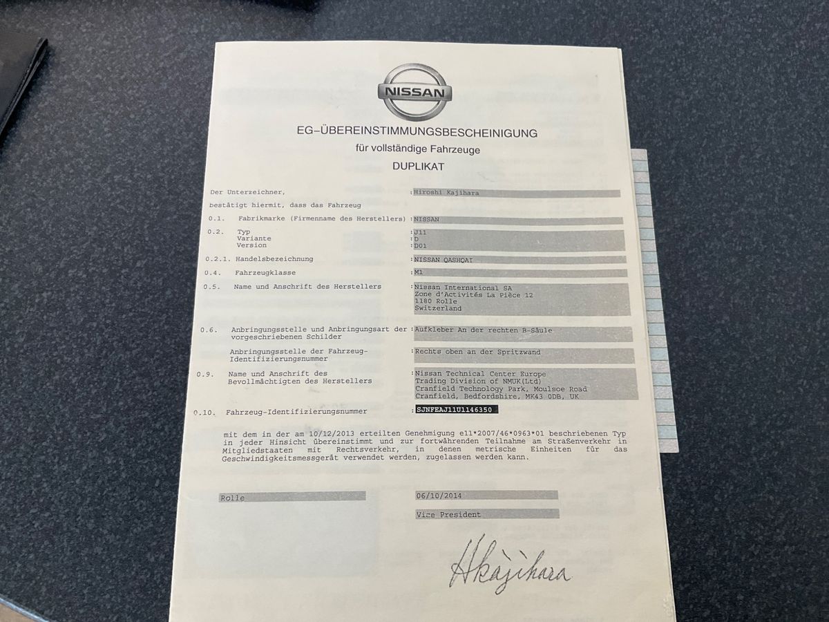 Nissan Qashqai d'occasion