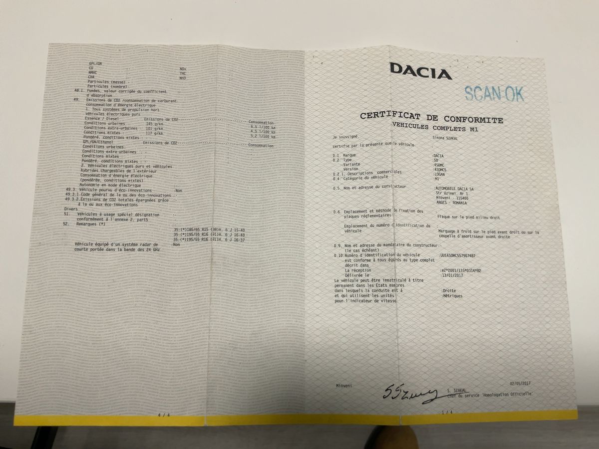 Dacia Logan d'occasion