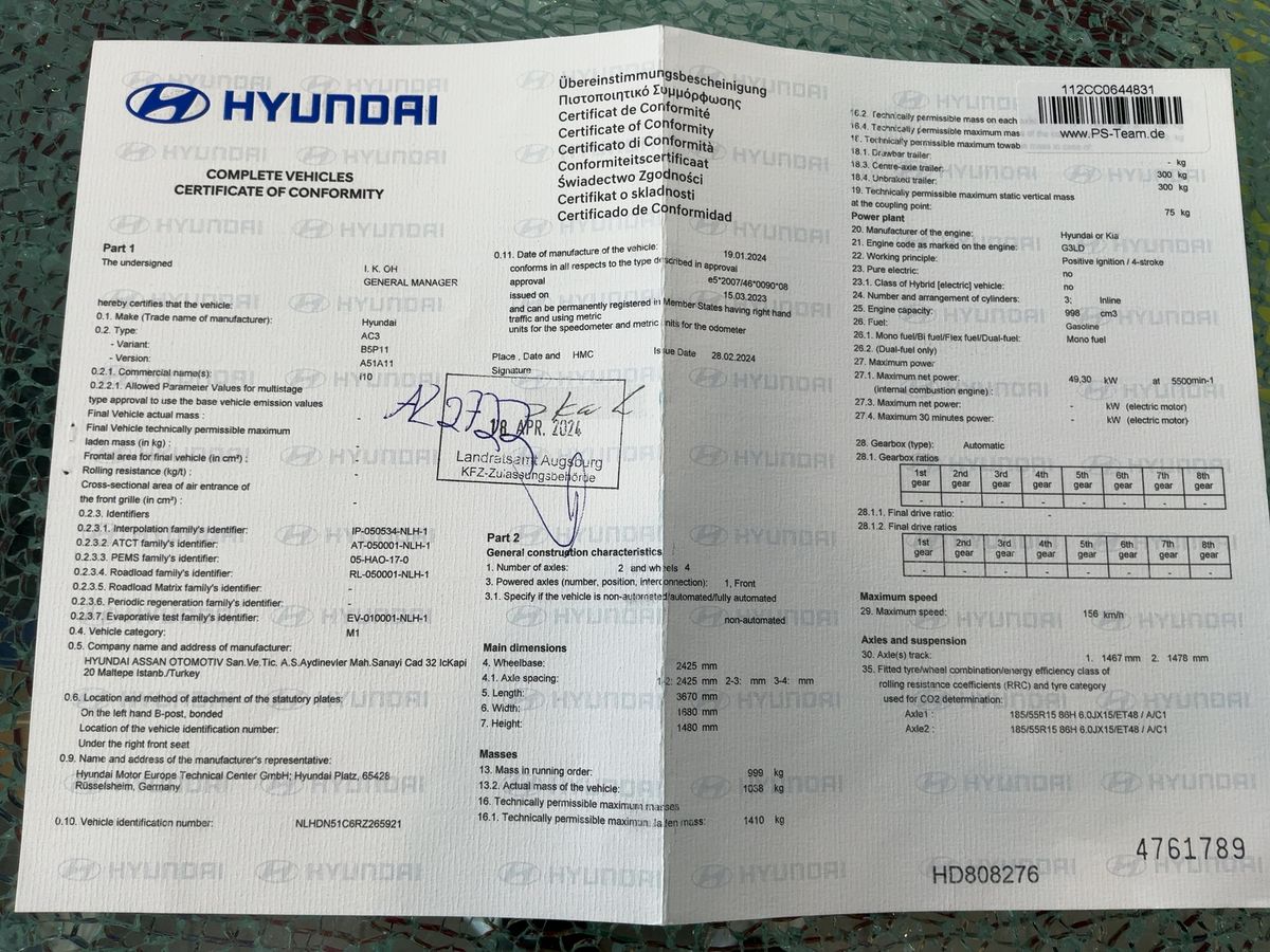 Hyundai i10 d'occasion
