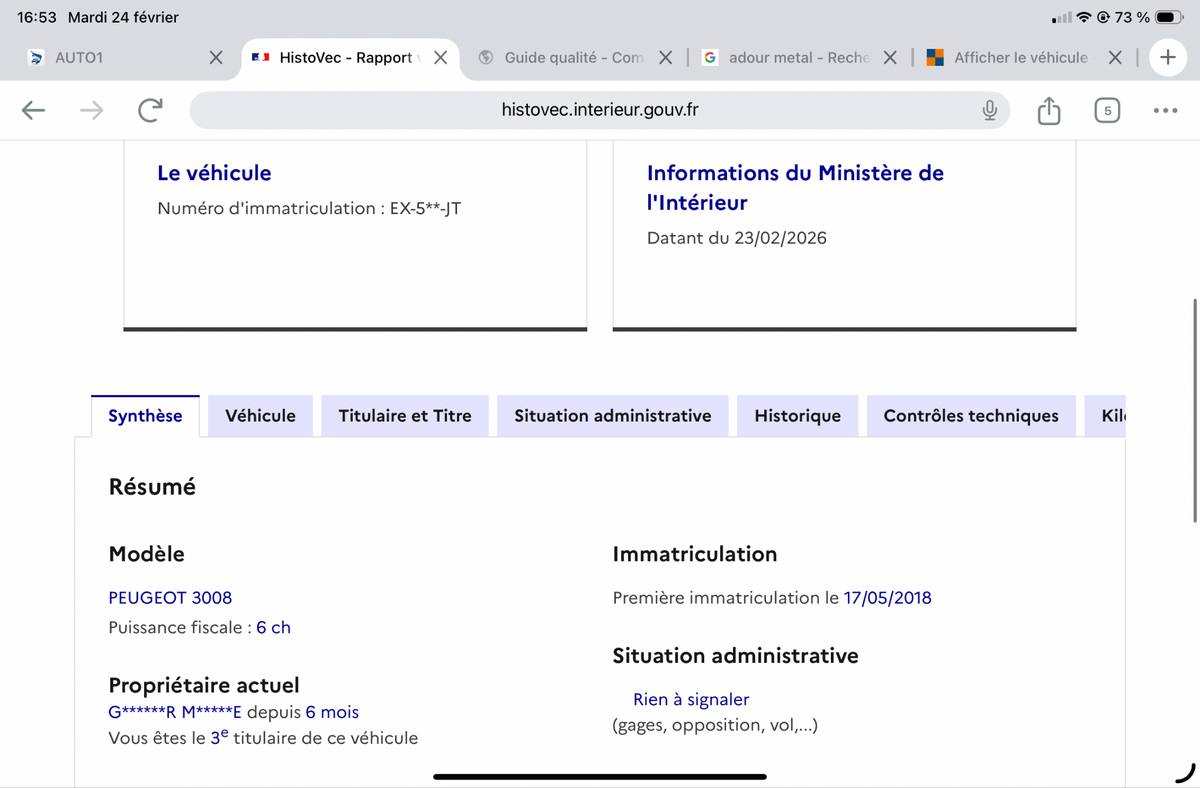 Peugeot 3008 d'occasion