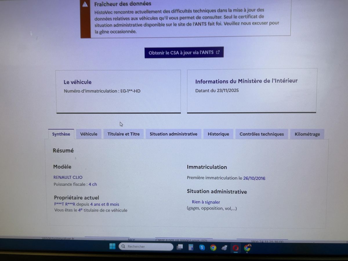 Renault Clio d'occasion