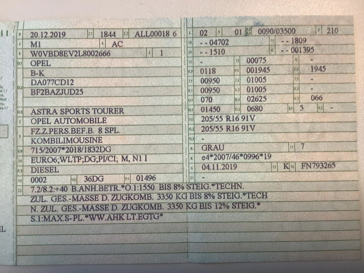 Opel Astra 1.5 CDTI Edition Start/Stop