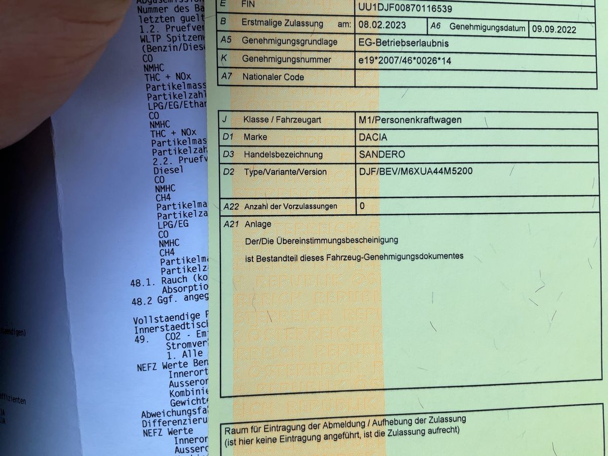 Dacia Sandero d'occasion