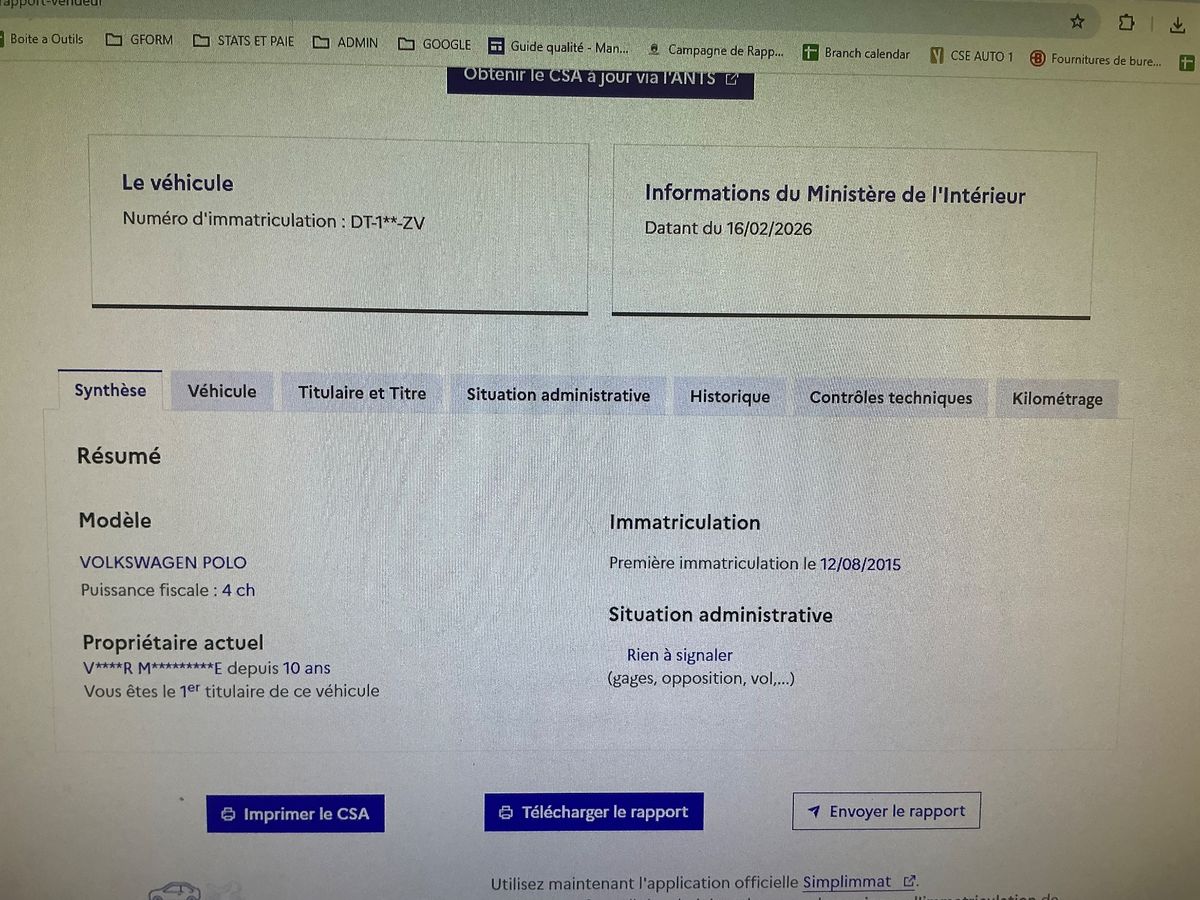 Volkswagen Polo d'occasion