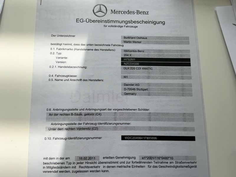 Mercedes-Benz GLK-Klasse GLK 220 CDI 4Matic BlueEfficiency — zdjęcie 16