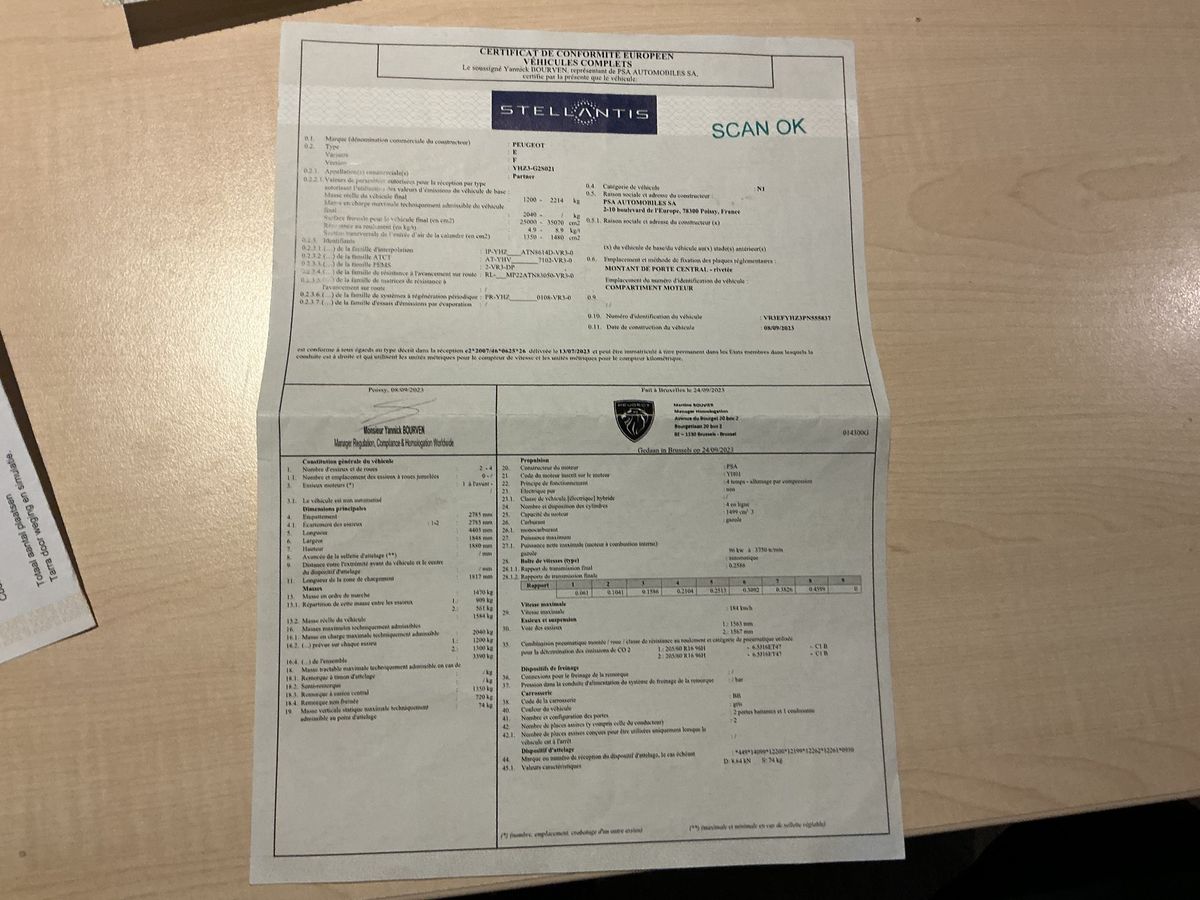 Peugeot Partner d'occasion