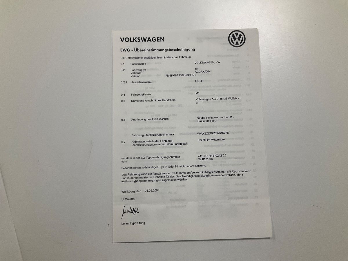 Volkswagen Golf V 1.4 TSI United