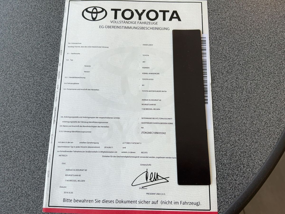 Toyota Aygo d'occasion