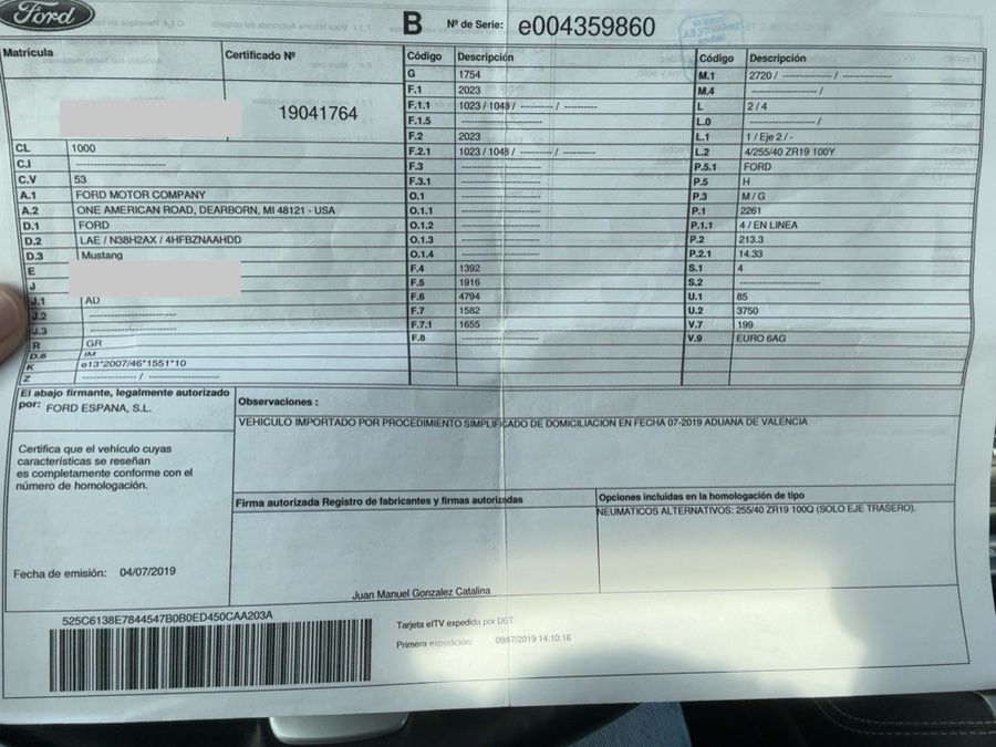 Ford Mustang d'occasion