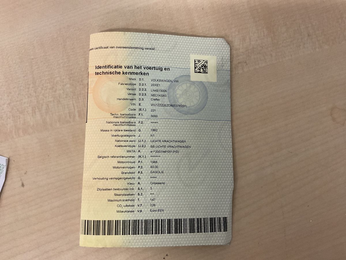 Volkswagen Crafter 2.0 TDI Van 30 L1H1 Eco