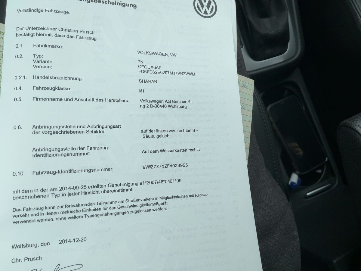Volkswagen Sharan d'occasion